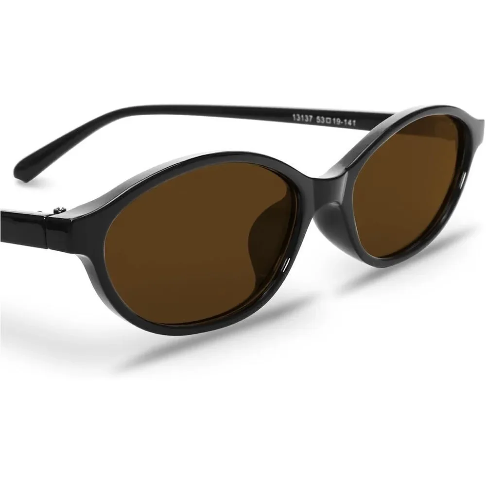 New retro oval sunglasses